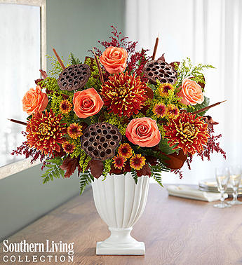 Brilliant Bronze Medley By Southern Living Fall Flowers In Orlando Fl Artistic East Orlando Florist