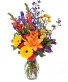 BRILLIANT COLOR Vase Arrangement