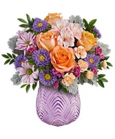 Brilliant Purple bouquet Spring 