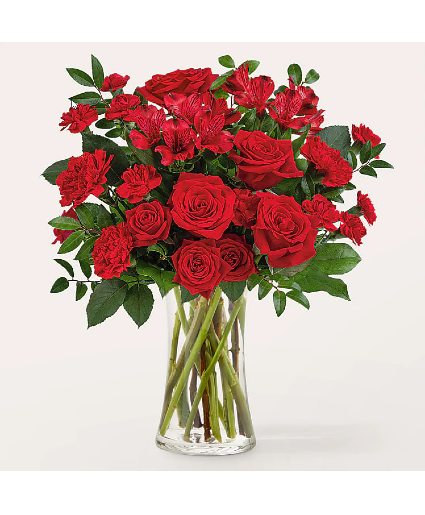 Brilliant Ruby Bouquet 