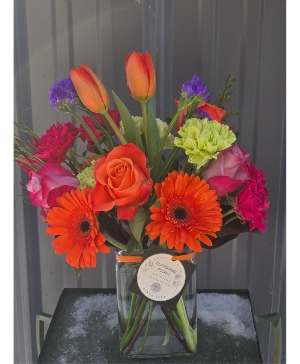 Brilliant Sunrise Flower Arrangement