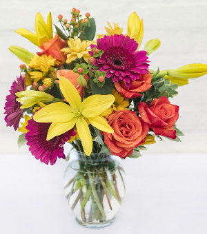 Bring on the Happy 2 Vase Arrangement