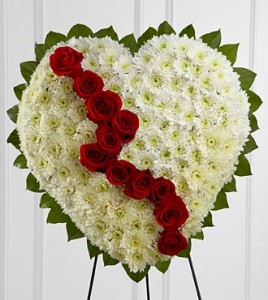 Broken heart Funeral
