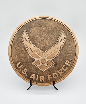 Bronze Air Force Stone Memorial Gift