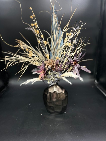 Bronze Boho Dried Floral Custom