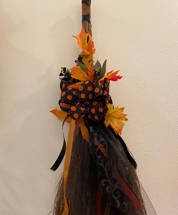 broom witches cinnimon broom perfect for any wiches decor in Renton, WA | Alicia's Wonderland II