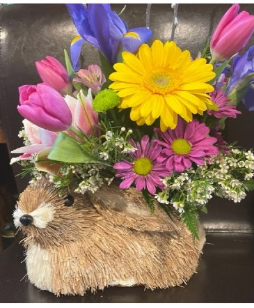 Brown Bountiful Bunny Fresh Flowers in Fowlerville, MI | ALETA'S FLOWER SHOP Brown Bountiful Bunny Fresh Flowers in Fowlerville, MI | ALETA'S FLOWER SHOP