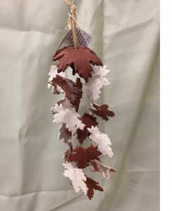 Brown & White Wind Chimes Montana Made