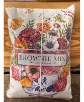 Brownie Mix with Decorative Flour Sack Towel 