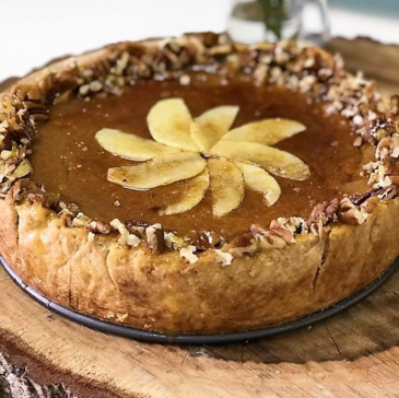 Bruleed Apple Pecan Pumpkin Pie Sweet Blossoms