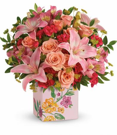 Brushed With Blossoms Bouquet Teleflora