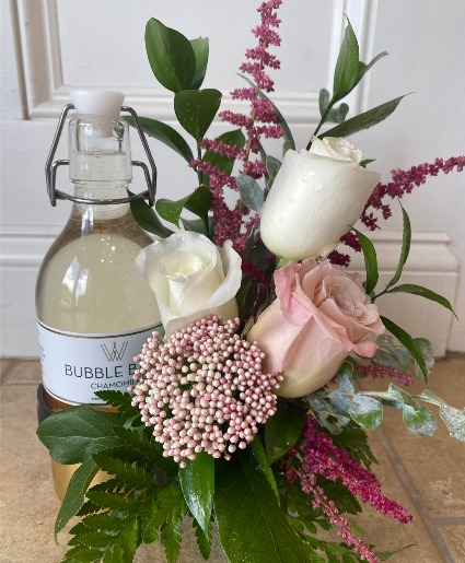 Bubble Bath Floral Gift