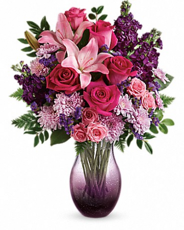 Bubble Purple Arrangement