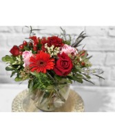 Bubbly Love Vase Arrangement