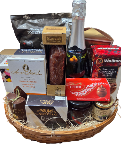 Bubbly, Sweet and Savoury Gourmet Basket