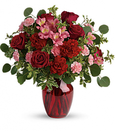 Budding Romance Bouquet PFD21V160 Available in Standard, Deluxe, Premium