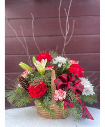 Buffalo Christmas  Basket in Naugatuck, CT | TERRI'S FLOWER SHOP