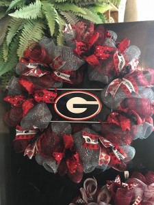 Bulldog Wreath