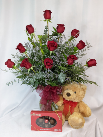 Bundle for your Valentine Valentines Day Special in Lewiston, ME | BLAIS FLOWERS & GARDEN CENTER