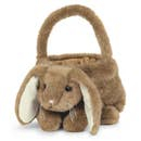 Ultra soft plush Bunny Basket  