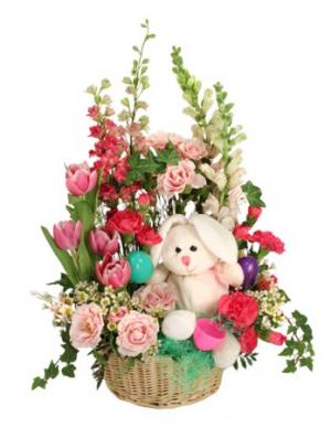 Bunny Blooms Basket Arrangement