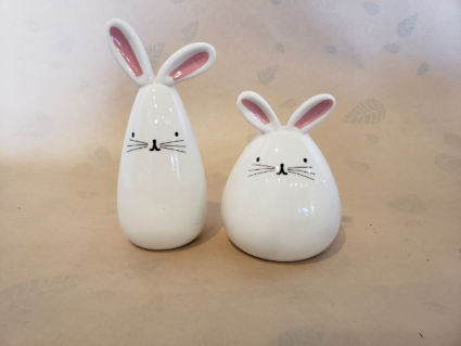 Bunny bud vases 