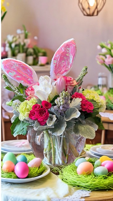 Bunny Ears Easter 2024 Easter 2024 in San Dimas, CA | O'MALLEY'S FLOWERS OF SAN DIMAS