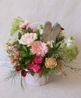 Bunny Hop Basket Arrangement