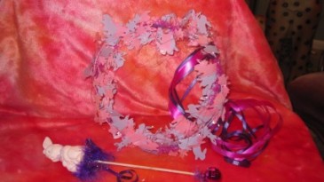 bunny wand and halow