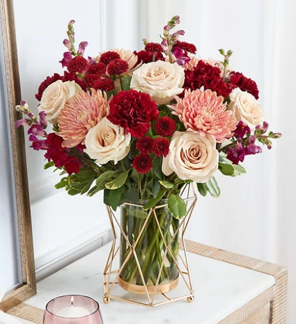 Burgundy Bliss Bouquet 