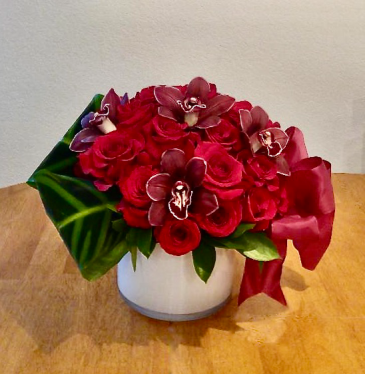 Burgundy Bliss Floral Design