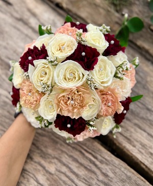 Burgundy Elegance Bouquet 