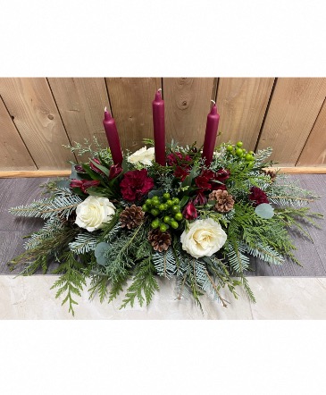 Burgundy Frost  in Aurora, ON | Petal Me Sugar Florist