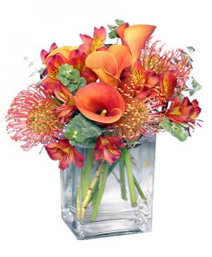 BURNT SIENNA Flower Arrangement