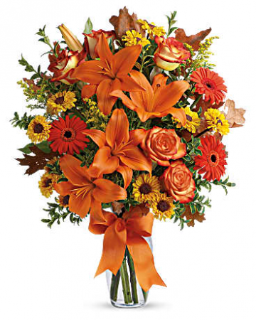 Burst of Autumn Fall arrangement