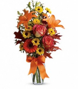 Burst of Autumn Fall Fresh in Presque Isle, ME | COOK FLORIST, INC.