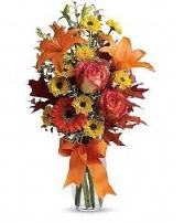 Burst of Autumn Vase arrangement