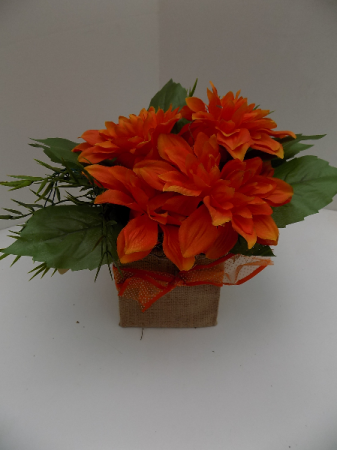Burst of Fall Silk Arrangement