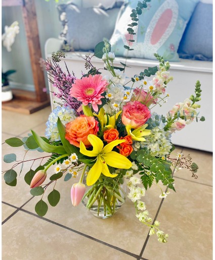 Burst of Spring Vase Arrangement 