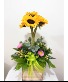 Burst of Sun Flowers Flower Bouquet