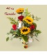 Burst of sunflowers Tumbler Arrangement/Tumbler