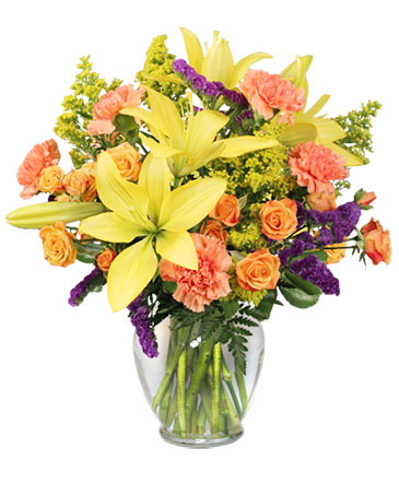 Bursting With Glee! Arrangement in Fouke, AR | 4D Flowers and Gifts
