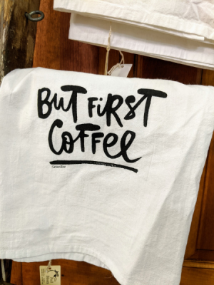 But First Coffee towel 