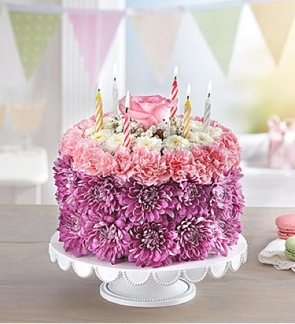Buttercream Flower Cake 