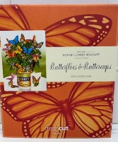 Butterflies & Buttercups Pop up card 