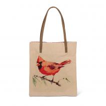 Cardinal Tote with gift items