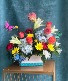 BUTTERFLY BOX FLOWER ARRANGEMENT
