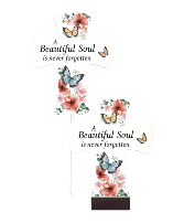 Butterfly Cross Stake/ Pedestal
