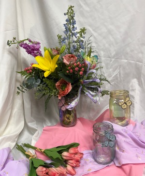 Butterfly Dreams Floral  Everyday Arrangement