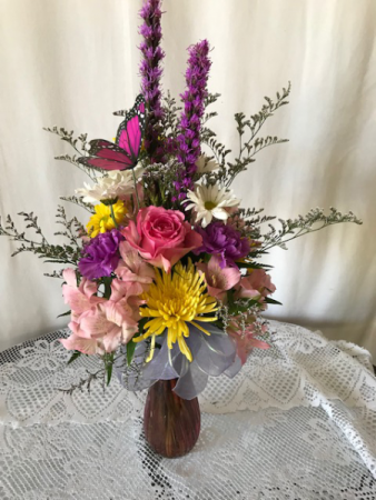 Butterfly Garden Bouquet